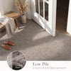 7.5x9.5 Area Rug, Luxurious Faux Fur Rug, Non-Slip Floor Carpet for Living Room, Bedroom, Dining Room, Tan