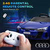 12V Audi RS e-tron GT Licensed Kids Ride on Car, Battery Powered Electric Car with Remote Control, Navy Blue