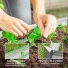 Set of 2 Galvanized Raised Beds for Garden, Outdoor Planter Box for Flowers, Herbs and Vegetables, Light Grey