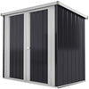 5x3 Metal Garden Storage Shed with Double Door, Durable Metal Shed for Garden, Patio, Lawn, Black