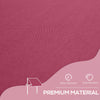 6.6'x5' Manual Retractable Patio Awning Sun Shelter Window Door Deck Canopy, Water Resistant UV Protector, Wine Red