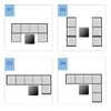 7Pcs Outdoor Rattan Wicker Sofa Patio Sectional Furniture Set w/ Coffee Table Cushioned Seat Garden w/ Cushion