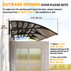 Awning Door Canopy, 119.3
