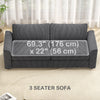 3 Seater Sofa, 83.5