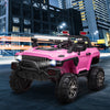 Kids 2 Seater Ride-On Car Police Truck Electric with LED Lights & MP3 for Kids