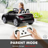 12V Ride On Car with Parent Remote Control Two Motors Music Lights Suspension Wheels for 3-6 Years