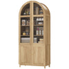 Arched Kitchen Pantry Cabinet, 71