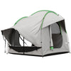 2000mm Waterproof SUV Tent, Car Tent with 3 Doors and Mesh Window, for 5-6 Person Camping Travel, Grey and Green