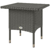 Wicker Outdoor Side Table, 20
