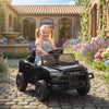 Qaba 12V Ride on Car, Licensed Dodge RAM 3500 Electric Vehicle with Remote Control, Suspension for 3-5 Years, Black