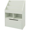 Kids Bookcase with Storage Drawer for Books, Reading Nook, for Classroom, Bedroom, Playroom, Green