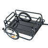 Folding Bicycle Cargo Trailer Wagon Utility Bike Cart Carrier Garden Patio Tool New