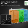 Triple Garbage Bin, Soft-Close Trash Can with Foot Pedal, 3 x 20 Liter Garbage Can with Removable Inner Buckets, Silver
