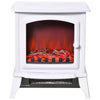 Electric Fireplace Heater, Freestanding Fireplace Stove with Realistic Flame Effect, Overheat Safety Protection, 750W/1500W