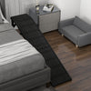 Pet Ramp Bed Steps for Dogs Cats Non-slip Carpet Top Platform Pine Wood 74
