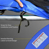 12ft Trampoline Pad, Trampoline Replacement Safety Pad Mat Spring Cover, Water-Resistant, UV-Resistant, Tear-Resistant Edge Protection, No Holes for Pole, Colorful