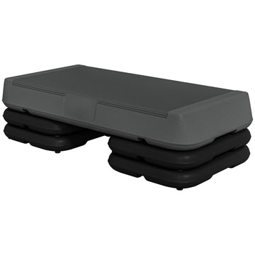 Soozier Adjustable Aerobic Stepper, 3-Level with Risers 4