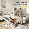 Dog Ramp for Couch, Foldable Pet Ramp for Small to Large Dog, 4 Adjustable Height from 14