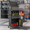 Large Tool Cabinet, 3-in-1 Rolling Tool Chest, Detachable Tool Storage Organizer with 6 Drawers and Pegboard