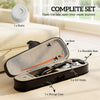 4/4 Full Size Violin, Wood Acoustic Violin Set for Beginners, Adults, with Case, Rosin, Shoulder Rest, Black