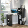 Modern Computer Desk with Storage Shelves, 47