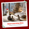 Lighted Christmas Decoration, Outdoor Christmas Snowman with LED Lights, Stakes, Zip Ties, IP44 Waterproof