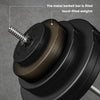 Soozier 154 lbs Barbell Weight Set, Adjustable Weights for Home Gym with 67
