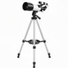 Telescope for Adults, 70 mm Aperture 400 mm Refractor Telescope with 40X/16X, Adjustable Tripod, Bag, White