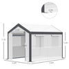 6.6' x 10' x 7' Heavy Duty Walk-In Greenhouse Vegetable Seed Growth Tent Outdoor Plant Growing Tunnel Warm House Flower Shed Backyard