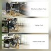 Ergonomic Kneeling Chair, Rocking Wood Kneel Stool with Backrest for Improve Posture, Back Pain, Grey