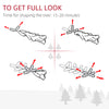5FT Indoor Christmas Tree Artificial Decoration Xmas Gift with Metal Stand 416 Tips