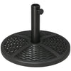 21 lbs Cement Round Market Umbrella Base Holder, 18