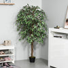 5.3ft Artificial Tree, Indoor Fake Ficus with Pot, for Home Office Living Room Decor