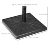 42 lb Heavy Duty Patio Umbrella Stand, 20