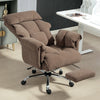 Desk Chair, Computer Office Chair with Footrest, Adjustable Backrest and Headrest