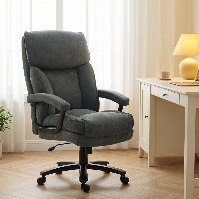Big and Tall Executive Office Chair, Up to 450 lbs. Heavy Duty Desk Chair, Computer Chair for Heavy People