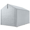7' x 5' Portable Shed, Waterproof Bike Tent with Roll-up Zipper Door and Galvanized Metal Frame for Bike