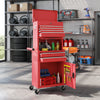 Large Tool Cabinet, 3-in-1 Rolling Tool Chest, Detachable Tool Storage Organizer with 6 Drawers and Pegboard