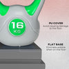 Soozier 35 lb Soft Kettlebell, Sand Filled Weight with Grip Handle, Solid Kettlebell Weight for Full Body Workout, Green