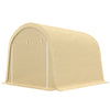 10' x 10' Outdoor Storage Tent, Heavy Duty and Waterproof Portable Shed for Bike, Motorcycle & Garden Tools, Beige
