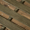 Outdoor Garden Bench, Metal Bench, Wood Look Slatted Frame Furniture for Patio, Park, Porch, Lawn, Yard, Deck, Black