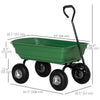 Steel Garden Cart with Handle and 10