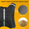 Soozier 22 lbs Weighted Vest, Weight Vest with adjustable Straps, Convenient Pocket and Reflective Strips, Fit for Men Women