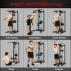 Soozier Cable Station Dual Pulley System with Pull up Bar and 14 Adjustable Positions