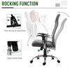 Ergonomic Office Chair with Thick Padded Headrest, Mesh Computer Desk Chair with Tilt Function, Armrest, Grey