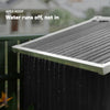 6.5' x 4' Outdoor Storage Shed, Metal Garden Shed with Lockable Double Doors, 4 Vents