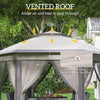 13' x 13' Pop Up Canopy Tent with Netting and Carry Bag, Instant Sun Shelter