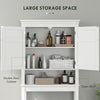 3-Tier Over Toilet Storage Unit Washing Machine Cabinet Dryer Cabinet with Adjustable Shelf for Bathroom, Laundry