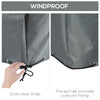 Patio Furniture Covers Waterproof for Lounge Chair Set, 600D Heavy Duty Oxford Patio Cover, 80.7