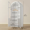 Arched Kitchen Pantry Cabinet, 71